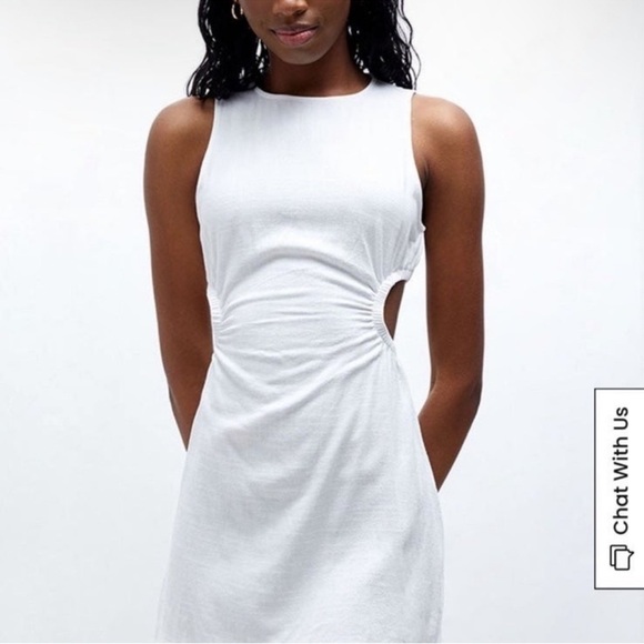 Kendall & Kylie Dresses & Skirts - PacSun Kendall & Kylie Elegant White Sleeveless Dress